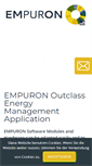 Mobile Screenshot of empuron.com
